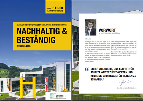 Nachhaltigkeitsbericht